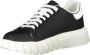 Gaëlle Paris Sportieve Vetersneakers Zwart Contrast Logo Black Heren - Thumbnail 3