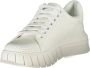 Gaëlle Paris Sportieve witte sneakers met contrastdetails White Dames - Thumbnail 3