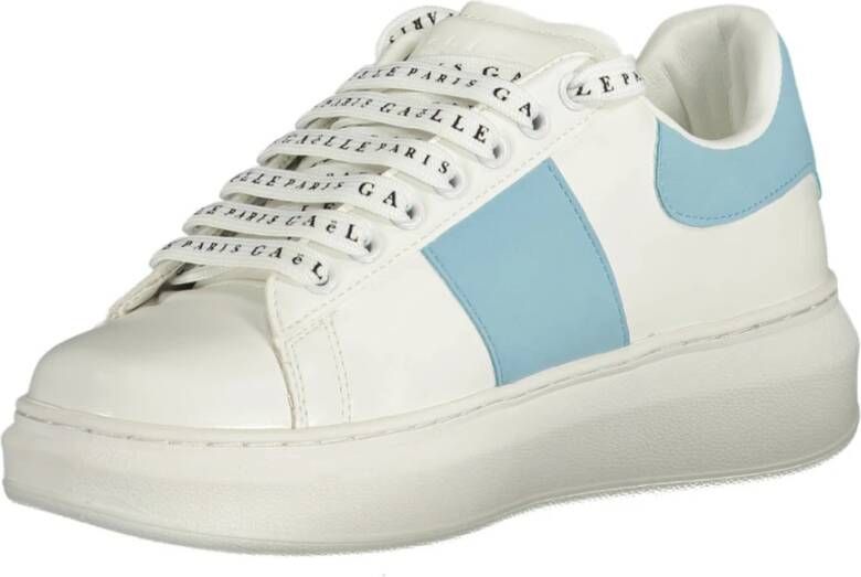 Gaëlle Paris Sportieve witte sneakers met contrastdetails White Dames