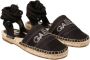 Gaëlle Paris Stijlvolle Espadrilles voor de Zomer Black Dames - Thumbnail 3