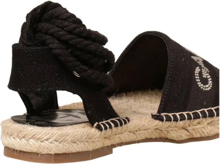 Gaëlle Paris Stijlvolle Espadrilles voor de Zomer Black Dames