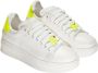 Gaëlle Paris Witte en gele fluorescerende sneakers White Dames - Thumbnail 3