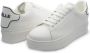 Gaëlle Paris Witte Leren Sneakers Gacam00011 Model White Heren - Thumbnail 3