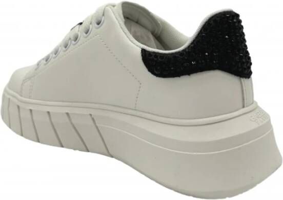 Gaëlle Paris Witte Leren Sneakers White Dames