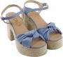 Gaimo Denim Mode Handschoenen Blue Dames - Thumbnail 2