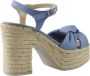 Gaimo Denim Mode Handschoenen Blue Dames - Thumbnail 3