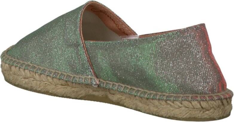 Gaimo Zilveren Espadrilles voor Meisjes Gray Dames