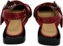 Ganni Ballerinas Red Dames - Thumbnail 3