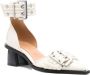 Ganni Bianco Pumps voor Vrouwen Beige Dames - Thumbnail 3