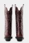 Ganni Bordeaux Leren Mid Shaft Laarzen Red Dames - Thumbnail 3