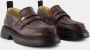 Ganni Chocolade Loafers Synthetisch Leer 3cm Hak Brown Dames - Thumbnail 8