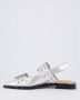 Ganni Chunky Buckle Ballerina Schoenen Gray Dames - Thumbnail 2