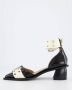 Ganni Chunky Buckle Open Cut Damesschoenen Black Dames - Thumbnail 2