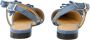 Ganni Cotton flats Blue Dames - Thumbnail 3