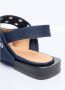 Ganni Denim Gesp Ballerina Flats Blue Dames - Thumbnail 5