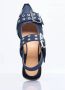 Ganni Denim Gesp Ballerina Flats Blue Dames - Thumbnail 7