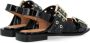 Ganni Elegante gesp krokostijl Black Dames - Thumbnail 3