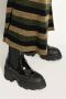 Ganni Zwarte Croco Chelsea Boot Hakken Black Dames - Thumbnail 2