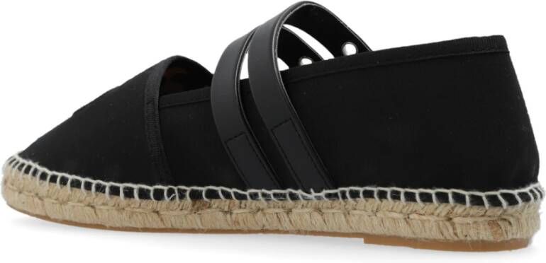 Ganni Espadrilles met gespen Black Dames