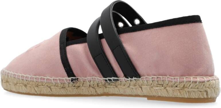 Ganni Espadrilles met gespen Pink Dames