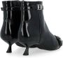 Ganni Eyelets Kitten Heel Boot Napla Black Dames - Thumbnail 3