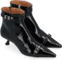 Ganni Eyelets Kitten Heel Boot Napla Black Dames - Thumbnail 4