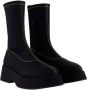 Ganni Fabric boots Black Dames - Thumbnail 2