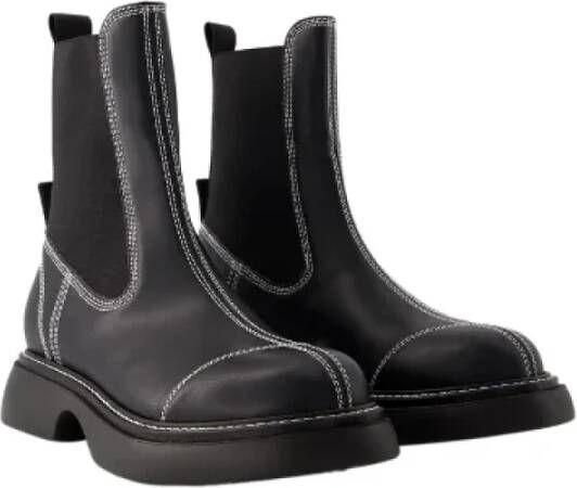 Ganni Fabric boots Black Dames