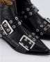 Ganni Feminine Buckle Flat Boot Black Dames - Thumbnail 5