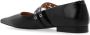 Ganni Eyelet Ballerina Flats Black Dames - Thumbnail 5