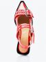 Ganni Glanzende gesp ballerina flats Red Dames - Thumbnail 7