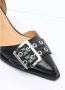 Ganni Imitatielederen Gesp Pumps Black Dames - Thumbnail 2