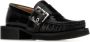 Ganni Platform Loafers met Gespversiering Black Dames - Thumbnail 2