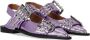 Ganni Lavendel Slingback Ballet Flat met Gespen Purple Dames - Thumbnail 8