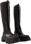 Ganni Leather boots Black Dames - Thumbnail 2