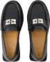 Ganni Leather flats Black Dames - Thumbnail 4