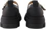 Ganni Leather flats Black Dames - Thumbnail 3