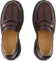 Ganni Leather flats Brown Dames - Thumbnail 4