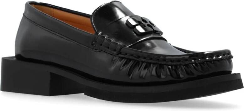 Ganni Loafers schoenen Black Dames