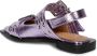 Ganni Lavendel Slingback Ballet Flat met Gespen Purple Dames - Thumbnail 3