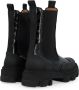 Ganni Mid Cleated Chelsea Boot in Zwart Black Dames - Thumbnail 3