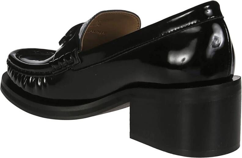 Ganni Middelhak Loafer Schoen Black Dames