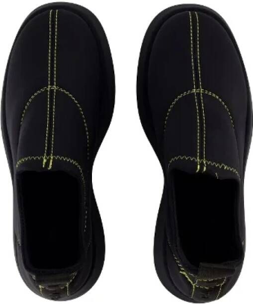 Ganni Polyester flats Black Dames