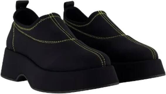 Ganni Polyester flats Black Dames