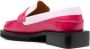 Ganni Roze Juwelen Leren Loafers Pink Dames - Thumbnail 2