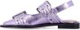 Ganni Roze Lavendel Gesloten Ballerina's Purple Dames - Thumbnail 3