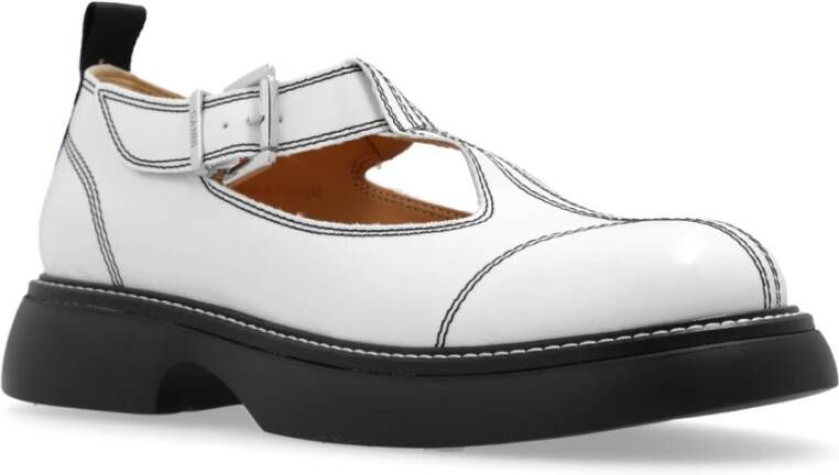 Ganni Schoenen met stikdetails White Dames