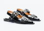 Ganni Stijlvolle Ballerina Flats Black Dames - Thumbnail 3