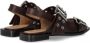 Ganni Stijlvolle Gesp Ballerina Schoenen Brown Dames - Thumbnail 4