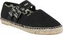 Ganni Stijlvolle Zomer Espadrilles Schoenen Black Dames - Thumbnail 2